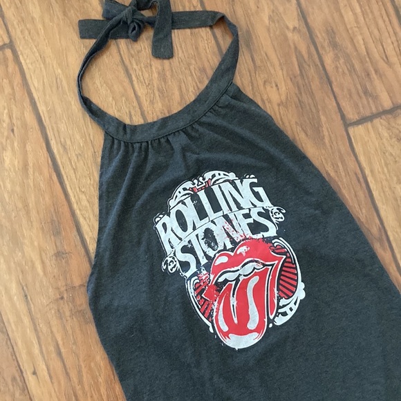 Rolling Stones halter top maxi dress t shirt material size XL - Picture 2 of 8